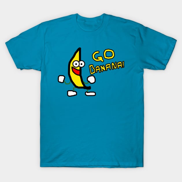 Go Banana T-Shirt by Nerd_art